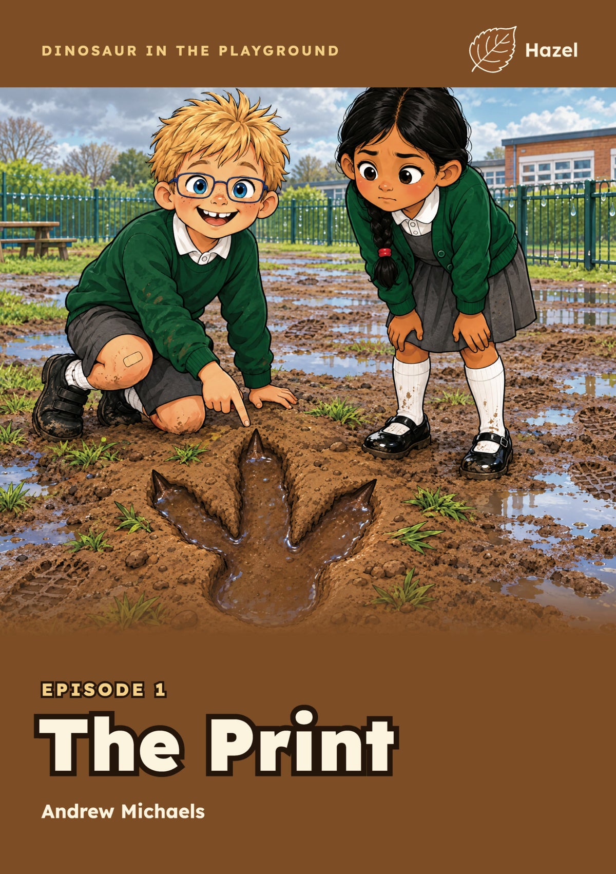 Dinosaur in the Playground – Episode 1 booklet cover