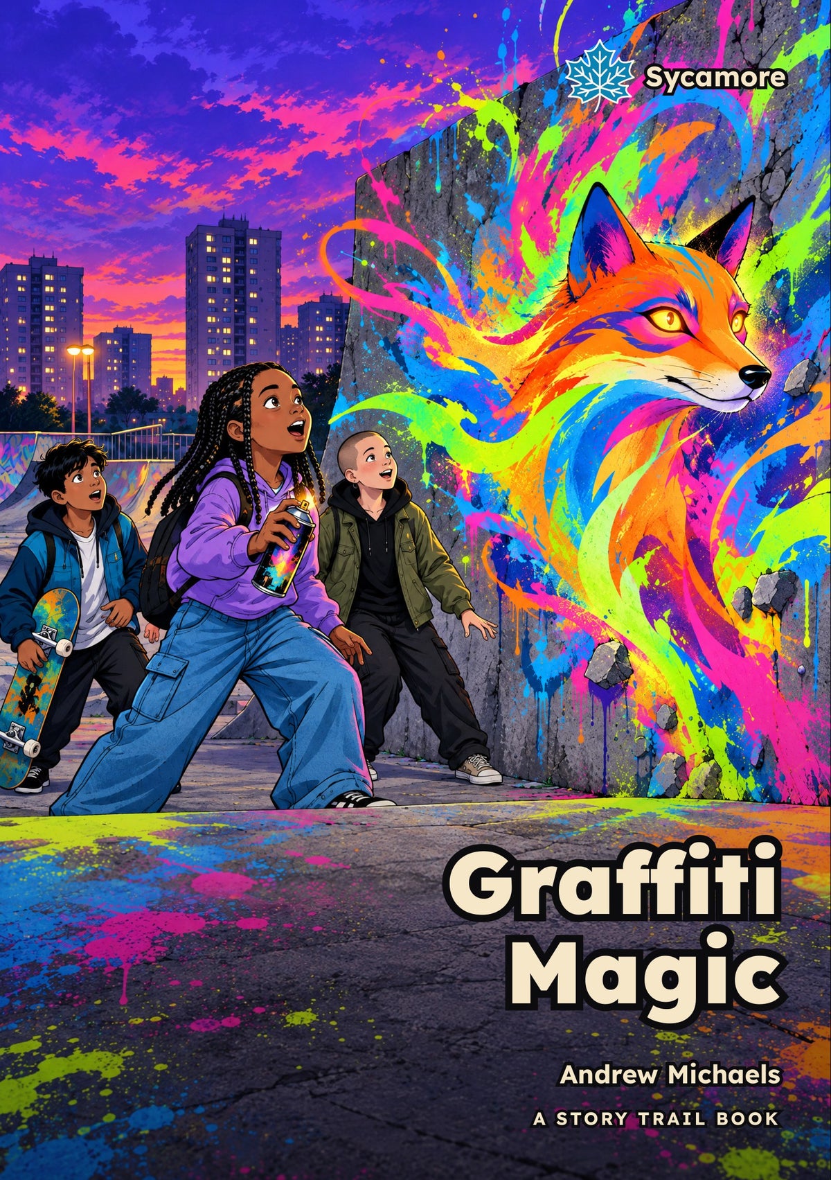Graffiti Magic – classroom book cover