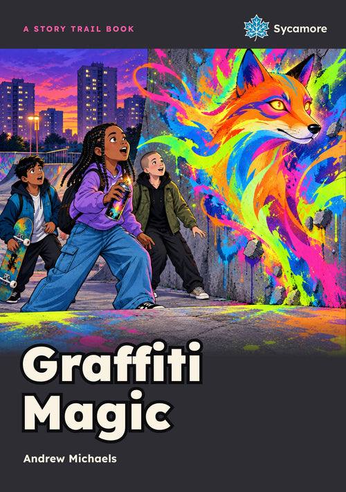 Graffiti Magic – episode booklet cover