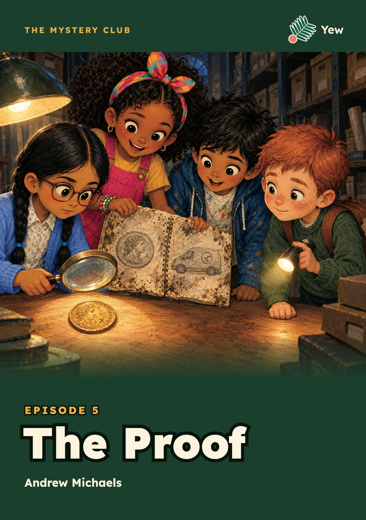 The Mystery Club – Episode 5 booklet cover