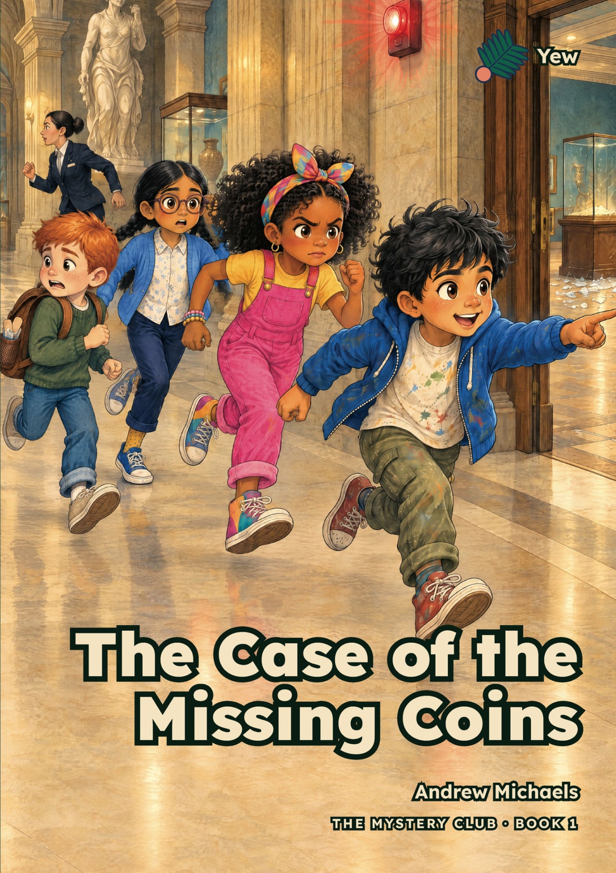 The Mystery Club: The Case of the Missing Coins – classroom Book 1 cover
