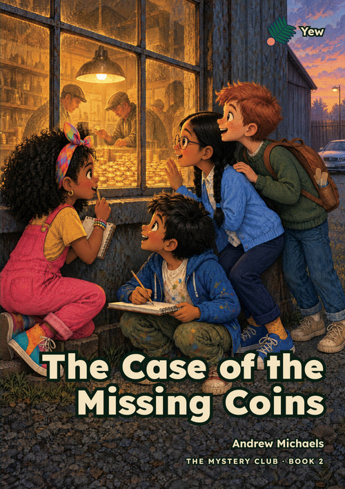 The Mystery Club: The Case of the Missing Coins – classroom Book 2 cover