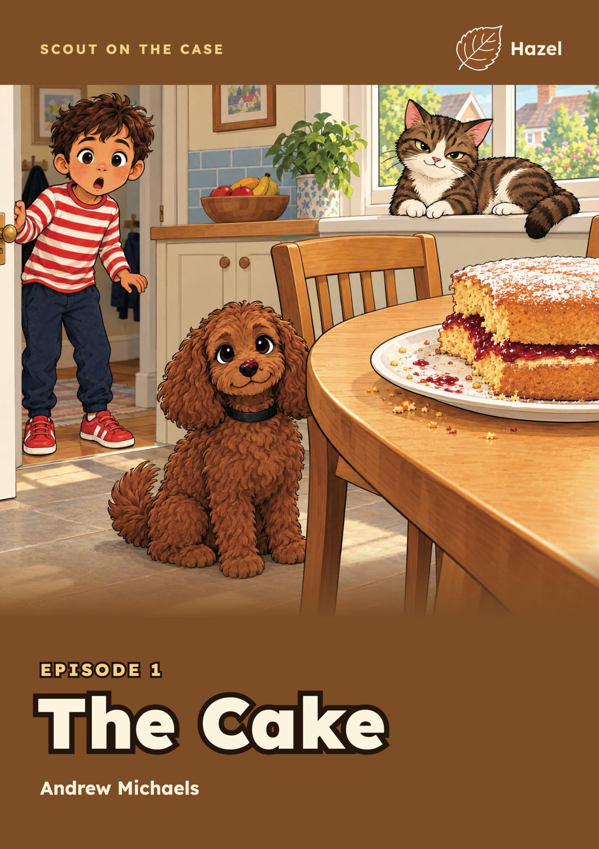 Scout and the Missing Cake Mystery – Episode 1 booklet cover