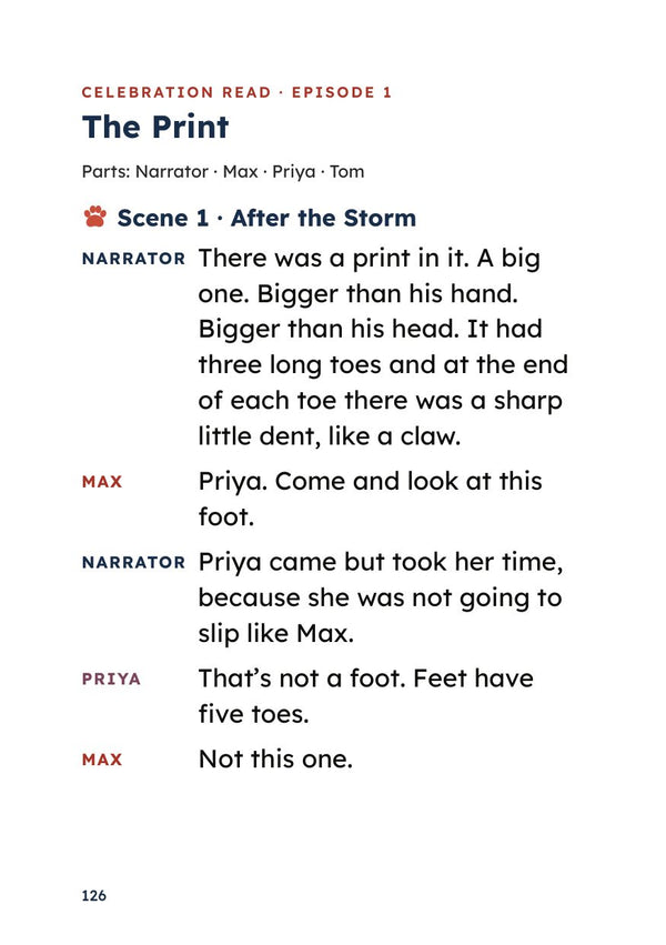 The Celebration Read